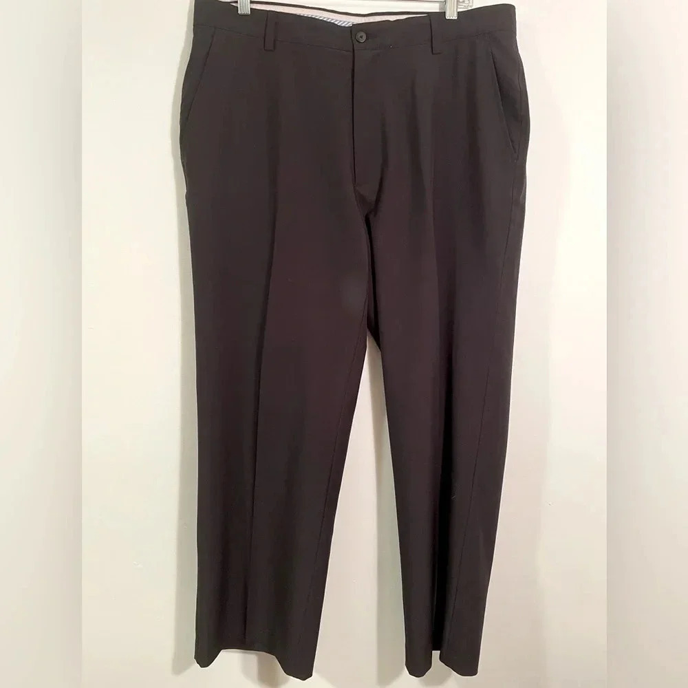 FJ Footjoy Pants 36x30 Athletic Golf Performance Stretch Black Lightweight
